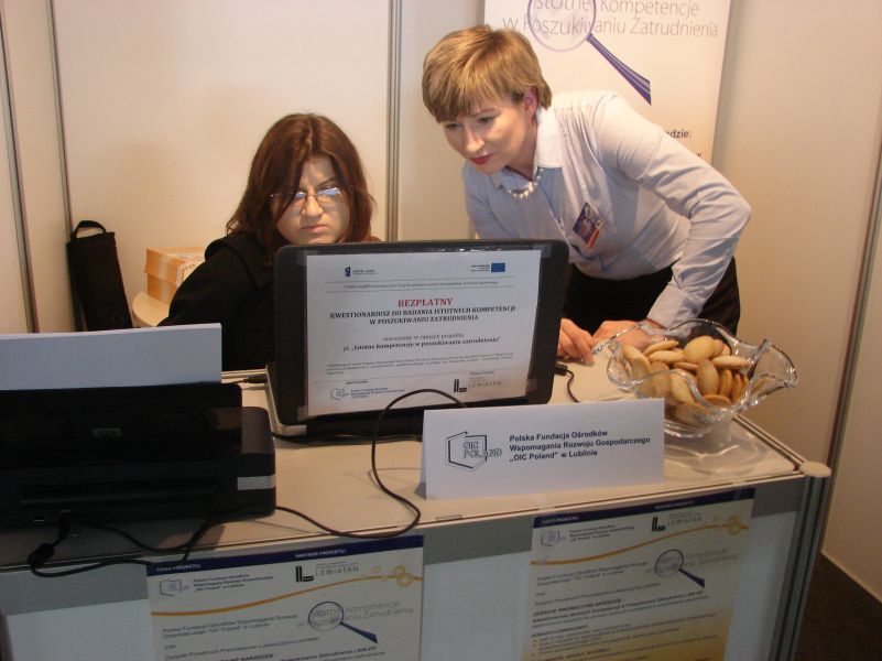 Prezentacja nowego narzędzia na IX Międzynarodowych Targach Pracy